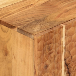 Szafka pod telewizor, 80x33x46 cm, lite drewno akacjowe