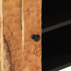Szafka pod telewizor, 80x33x46 cm, lite drewno akacjowe