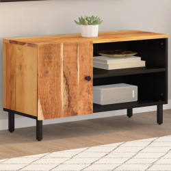 Szafka pod telewizor, 80x33x46 cm, lite drewno akacjowe