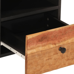 Szafka pod telewizor, 100x33x46 cm, lite drewno akacjowe