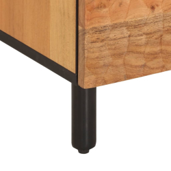 Szafka pod telewizor, 100x33x46 cm, lite drewno akacjowe