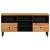 Szafka pod telewizor, 100x33x46 cm, lite drewno akacjowe