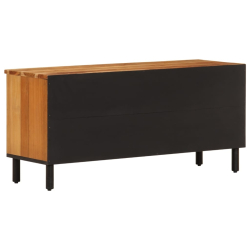 Szafka pod telewizor, 100x33x46 cm, lite drewno akacjowe