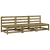 Ogrodowa sofa, 3 szt., 70x70x67 cm, impregnowana sosna