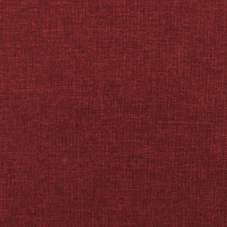 2-osobowa kanapa z poduszkami, czerwone wino, obita tkaniną