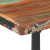 Stolik bistro, 60x60x76 cm, lite drewno odzyskane