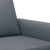 Sofa 2-osobowa, ciemnoszary, 140 cm, tapicerowana aksamitem