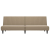 2-osobowa sofa, cappuccino, sztuczna skóra