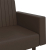 2-osobowa sofa, brązowa, sztuczna skóra