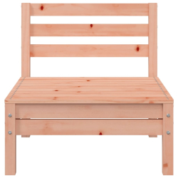 Sofa ogrodowa z podnóżkiem, 3-os., drewno daglezjowe