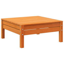 Ogrodowa sofa 3-osobowa, woskowy brąz, lite drewno sosnowe