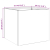 Donice, 2 szt., antracyt, 32x30x29 cm, stal walcowana na zimno