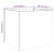Donice, 2 szt., czarne, 49x47x46 cm, stal walcowana na zimno