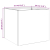 Donice, 2 szt., czarne, 32x30x29 cm, stal walcowana na zimno