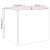 Donice, 2 szt., antracyt, 42x40x39 cm, stal walcowana na zimno