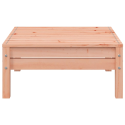 Ogrodowa sofa 2-osobowa z podnóżkiem, lite drewno daglezjowe