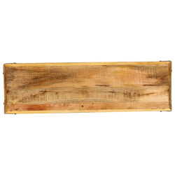 Stolik konsolowy, 100x30x75 cm, lite drewno mango
