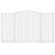 Kosze gabionowe, 10 szt, 400x30x220/240cm, galwanizowane żelazo
