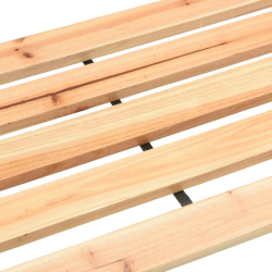 Ławka ogrodowa, 120 cm, drewno