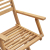 Składane krzesła ogrodowe, 4 szt., 54,5x61,5x86,5 cm, akacja