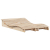 Leżaki, 2 szt., 205x60x31,5 cm, lite drewno sosnowe