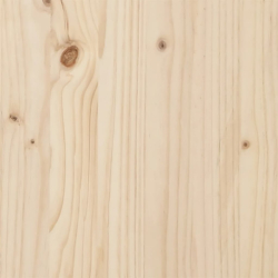 Leżak, 205x60x31,5 cm, lite drewno sosnowe