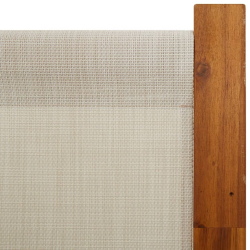 Parawan 5-panelowy, jasnoszary, 350x180 cm