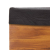 Donica ogrodowa, 45x45x90 cm, lite drewno akacjowe