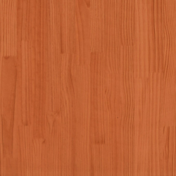 Leżak, woskowy brąz, 205x110x31,5 cm, lite drewno sosnowe