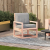 Krzesło ogrodowe, 57,5x63x76 cm, drewno daglezjowe