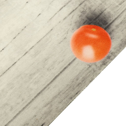Dywanik kuchenny z motywem pomidorów, 45x150 cm, aksamitny