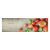Dywanik kuchenny z motywem pomidorów, 45x150 cm, aksamitny