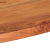 Blat do stołu, 120x60x2,5 cm, owalny, lite drewno akacjowe