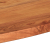 Blat do stołu, 120x50x3,8 cm, owalny, lite drewno akacjowe