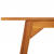 Ogrodowy stół jadalniany, 110x56x75 cm, lite drewno akacjowe