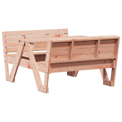 Stół piknikowy dla dzieci, 88x122x58 cm, lite drewno daglezjowe