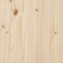 Stolik ogrodowy, 100x50x75 cm, lite drewno sosnowe