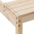 Stół piknikowy, 160x134x75 cm, lite drewno sosnowe