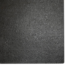 Wycieraczka, czarna, 40x60 cm, włókno kokosowe, tuftowana