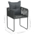9-częściowy zestaw mebli ogrodowych rattan PVC, czarny