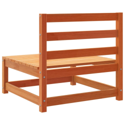 4-cz. zestaw wypoczynkowy do ogrodu, woskowy brąz, sosnowy