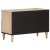 Szafka pod telewizor, 70x33x46 cm, lite drewno mango