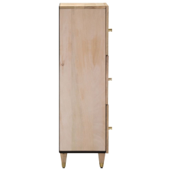 Szafka, 40x33x110 cm, lite drewno mango