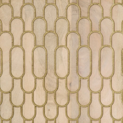 Szafka, 40x33x110 cm, lite drewno mango