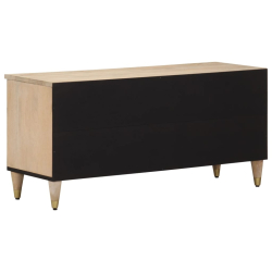 Szafka pod telewizor, 100x33x46 cm, lite drewno mango