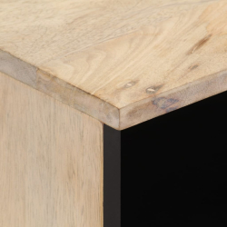 Szafka pod telewizor, 100x33x46 cm, lite drewno mango