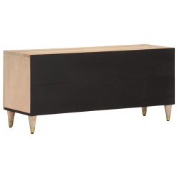 Szafka pod telewizor, 105x33x46 cm, lite drewno mango