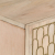 Szafka, 90x33x75 cm, lite drewno mango