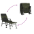 Krzesło wędkarskie z funkcją spania, regulowane nogi do błota
