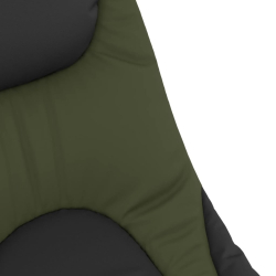 Łóżko wędkarskie, regulowane nogi do błota, składane, zielone